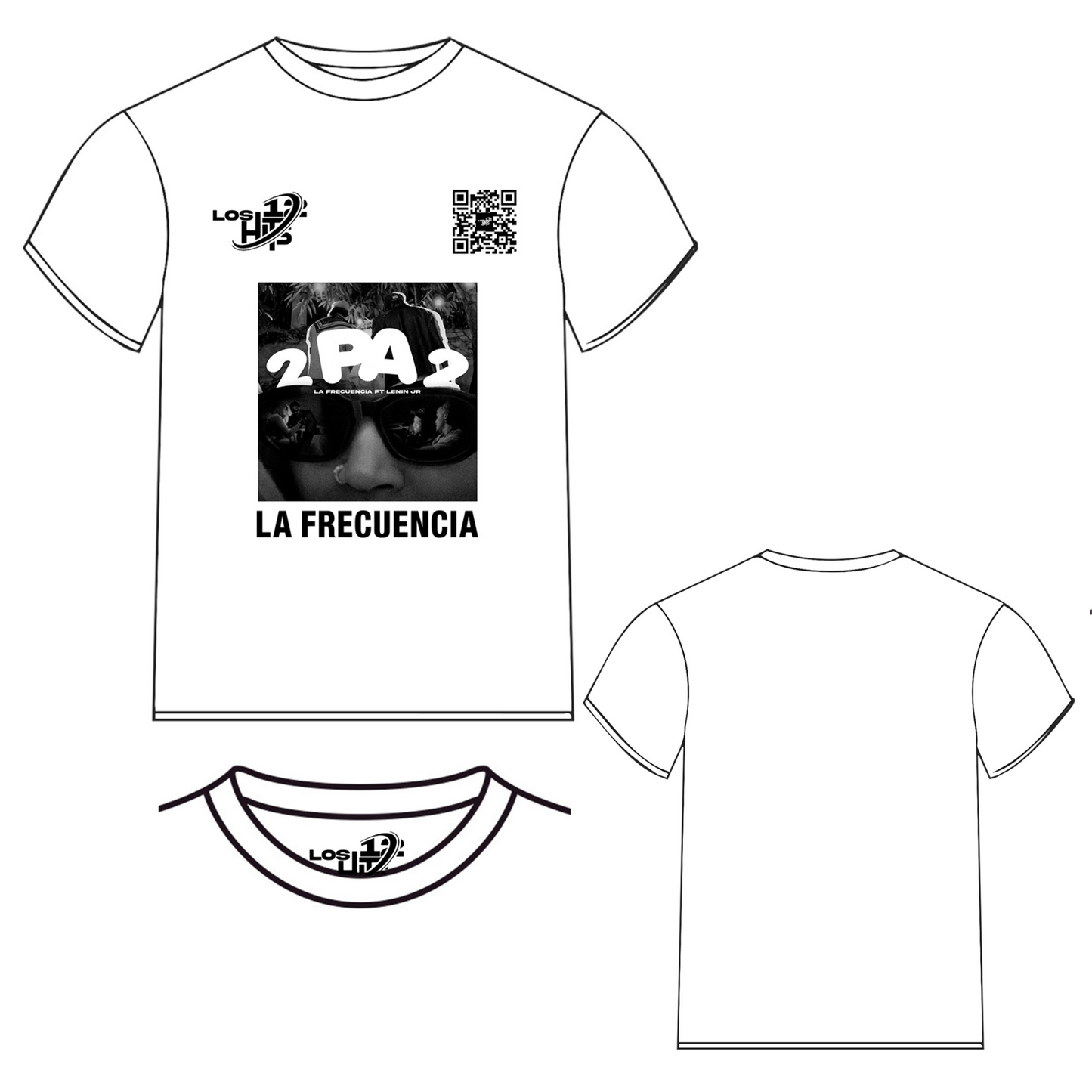 2 PA 2 / WHITE T-SHIRT