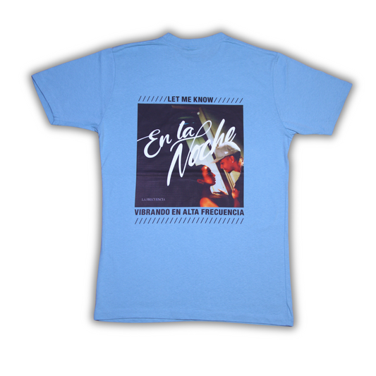 EN LA NOCHE / BLUE T-SHIRT