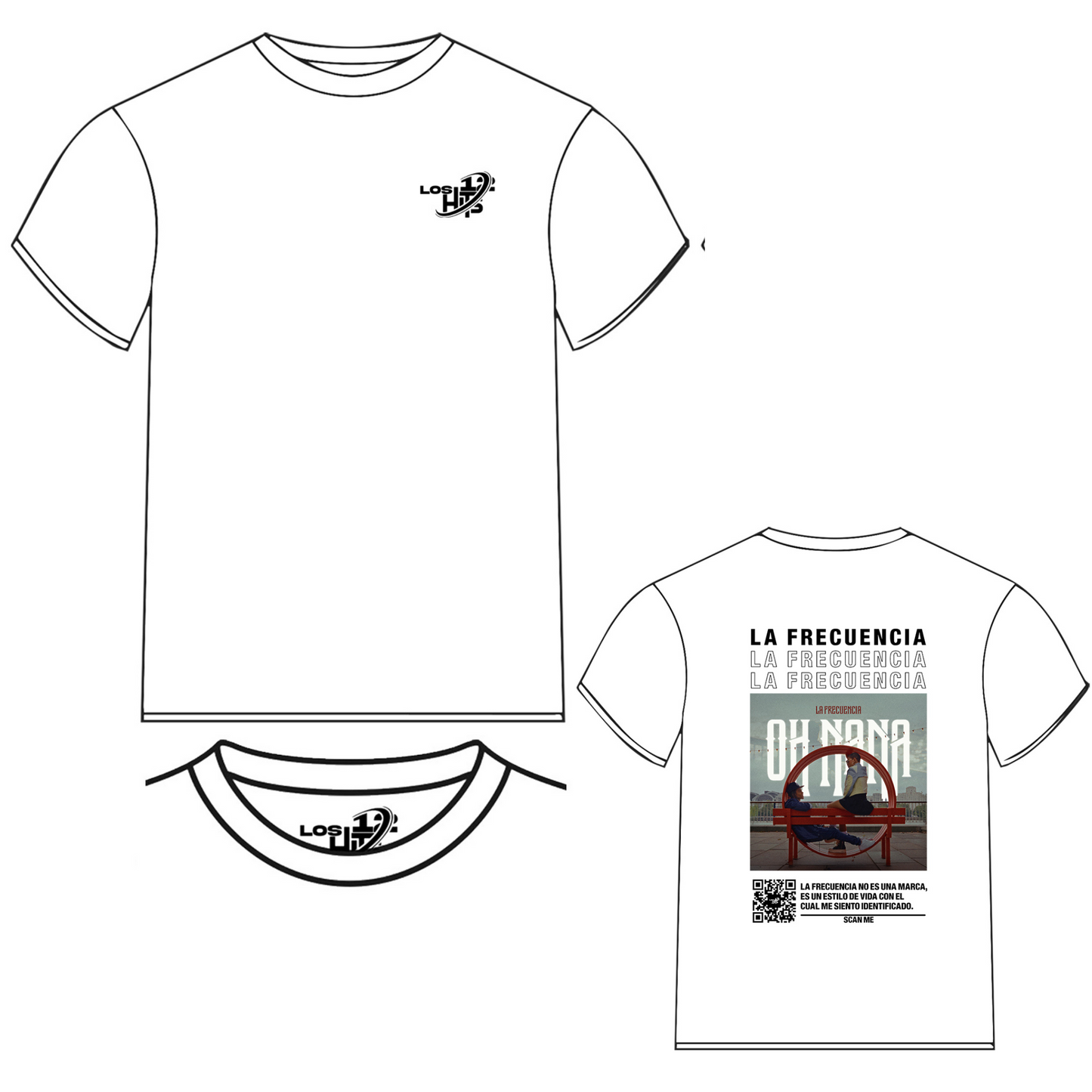 OHNANA / WHITE T-SHIRT