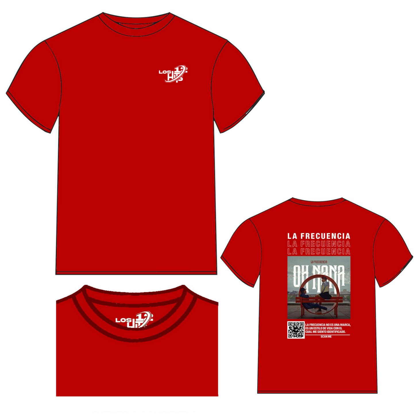 OHNANA / RED T-SHIRT